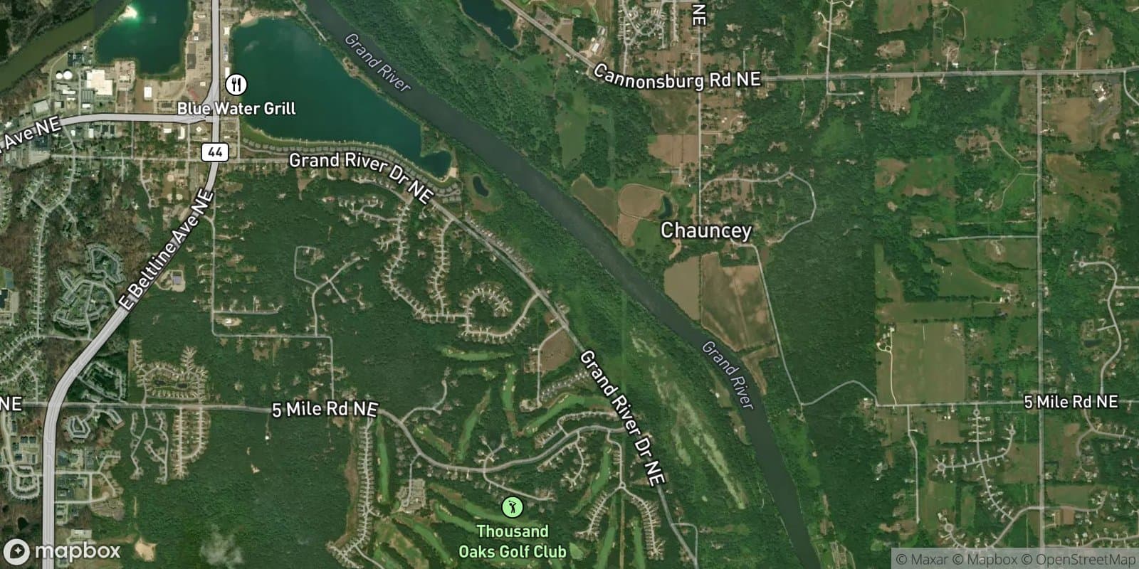 Riverlands Condominium — satellite view