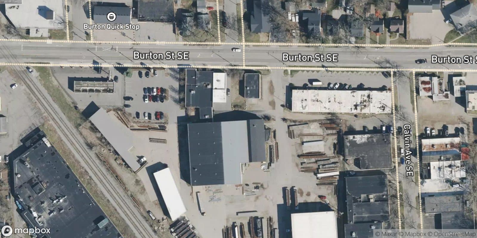 Newark Heights — satellite view