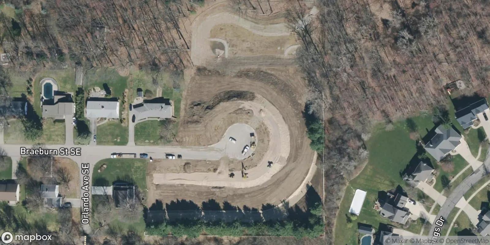 Braeburn Plat — satellite view