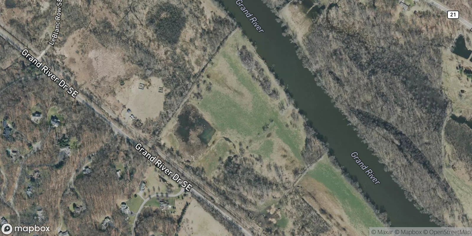 Brandau Grand River Farms — satellite view