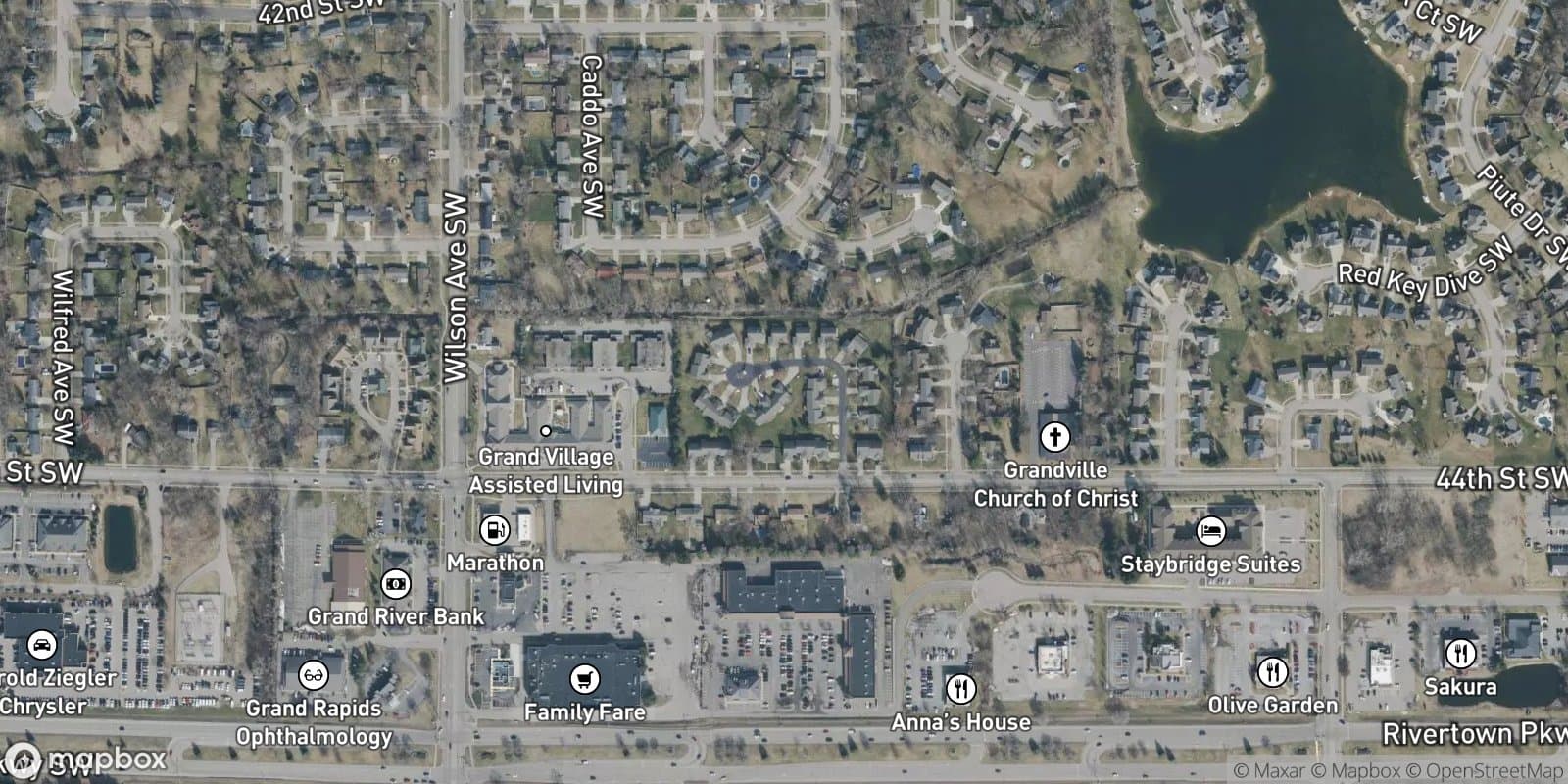 Woodcrest Circle Condominium — satellite view