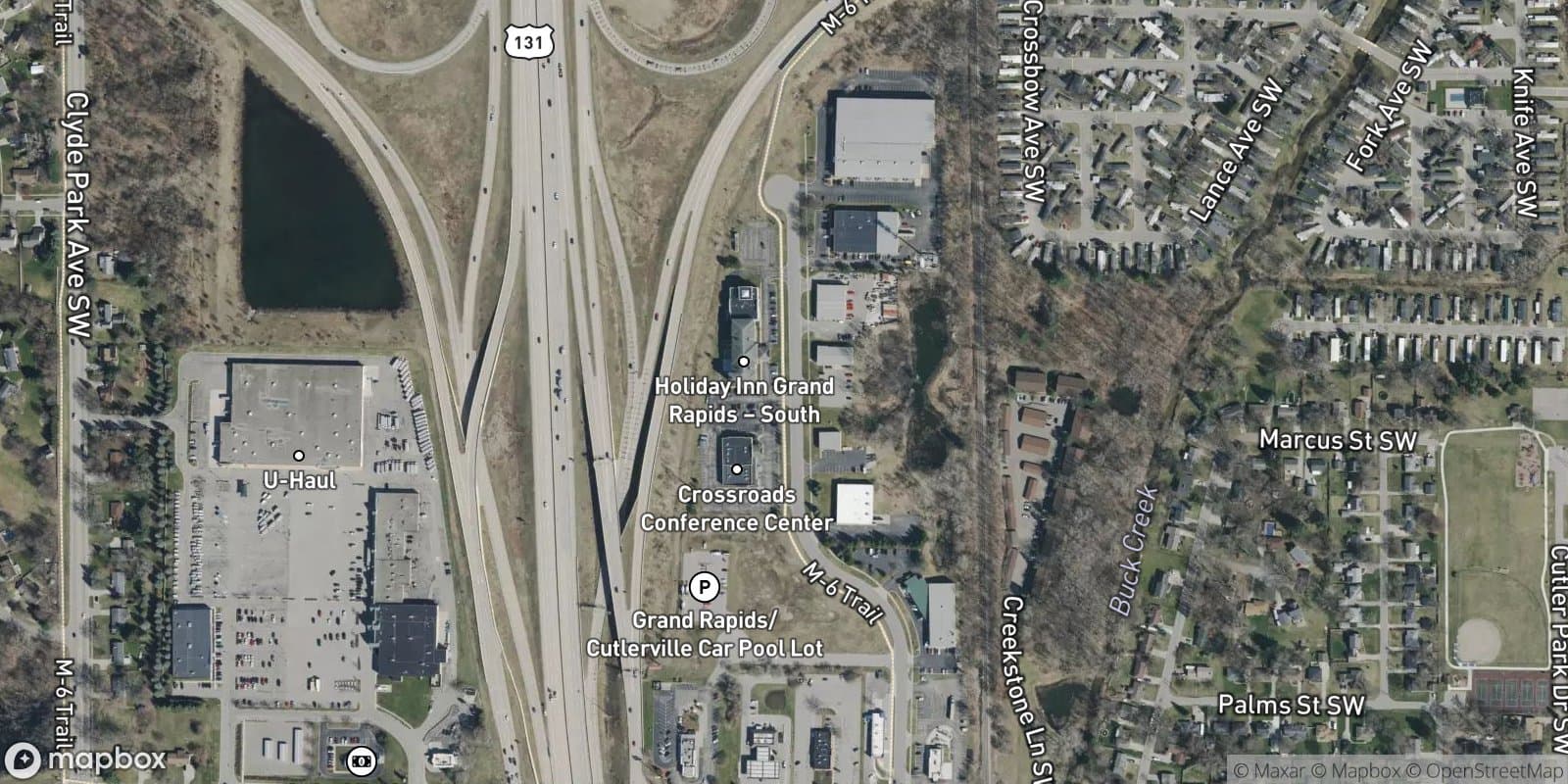 Byron Plaza — satellite view