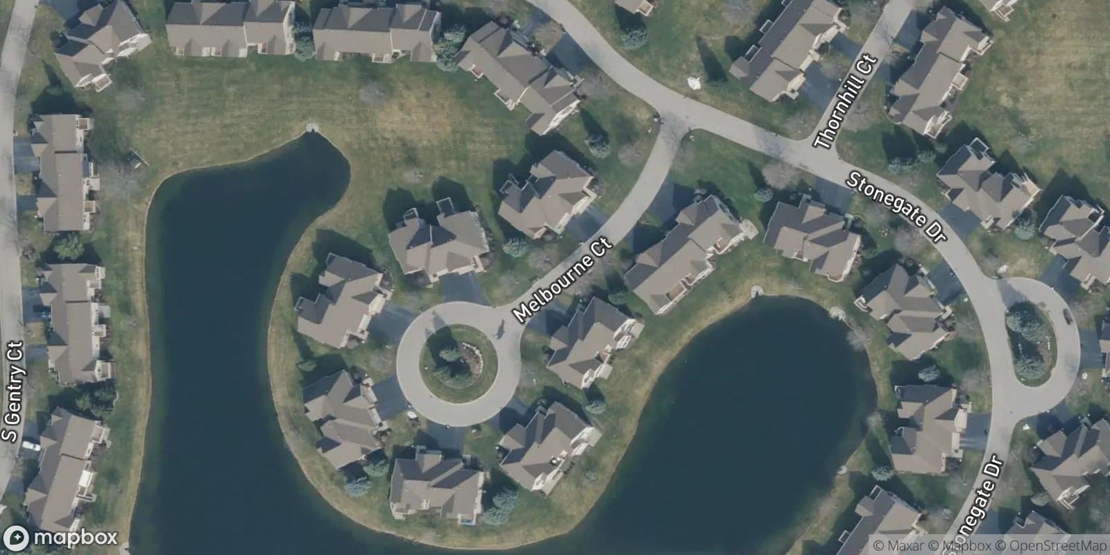 Meadows East — satellite view