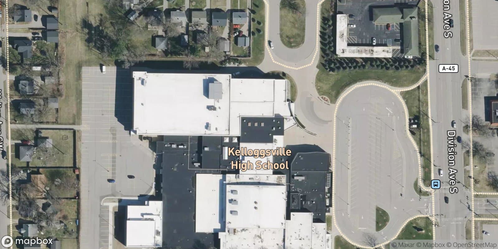 Belmont Gardens — satellite view