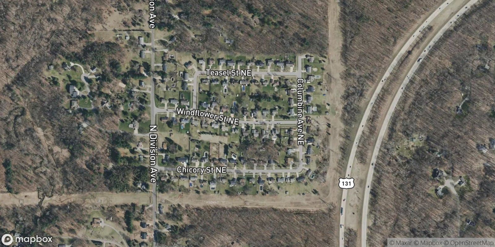 Western Plains Estates — satellite view