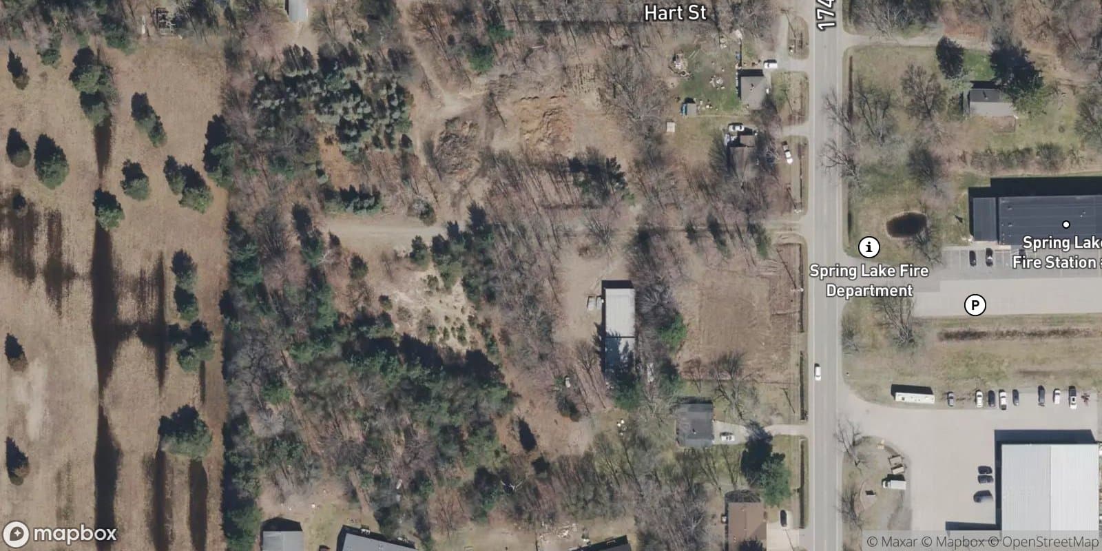 Hart Sub — satellite view