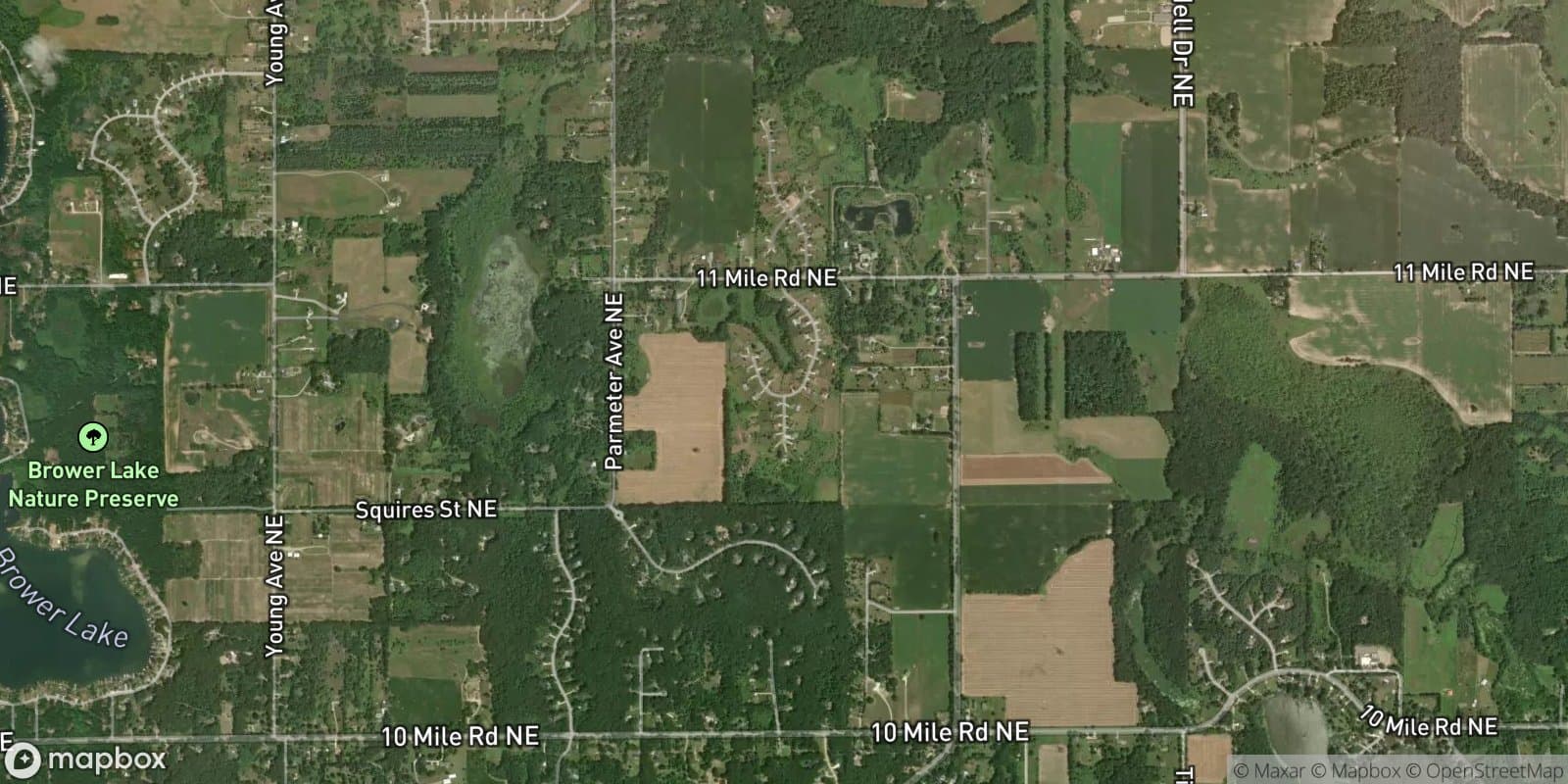 Nature Meadows Condominiums — satellite view