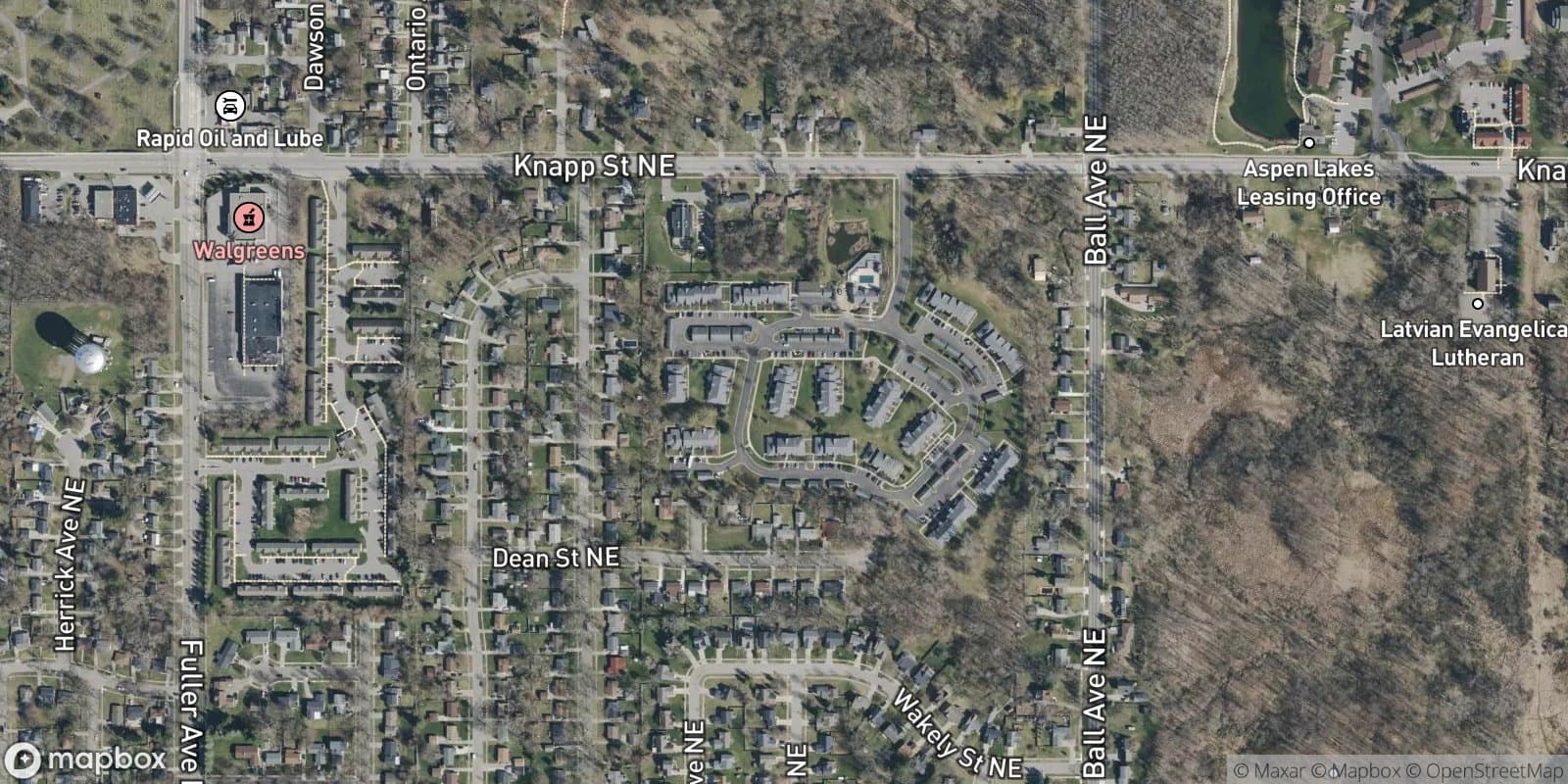 Knapp Ranches — satellite view
