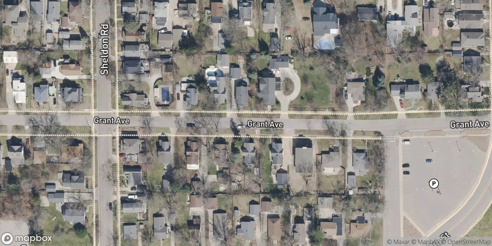 Cutler & Sheldons Add — satellite view