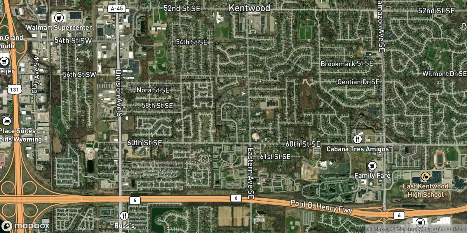 Leisure South Condominiums — satellite view