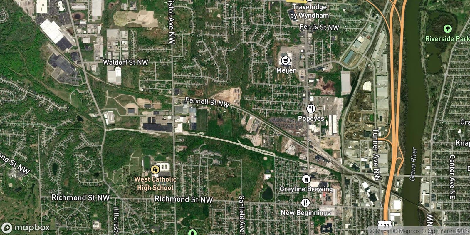 Lamoreauxs Supervisor Plat — satellite view