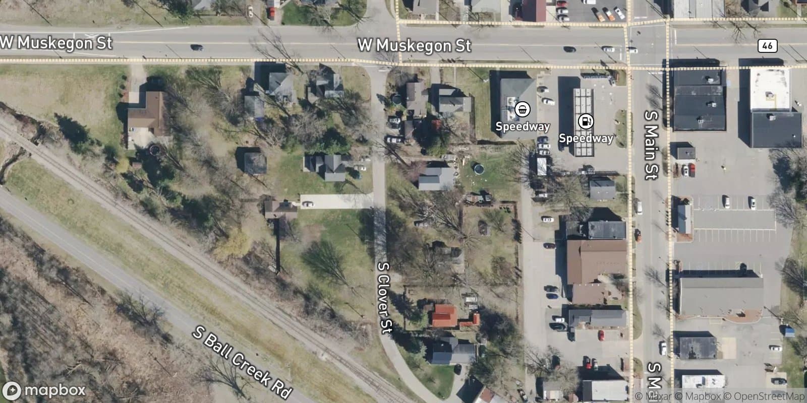 Thompson Add — satellite view