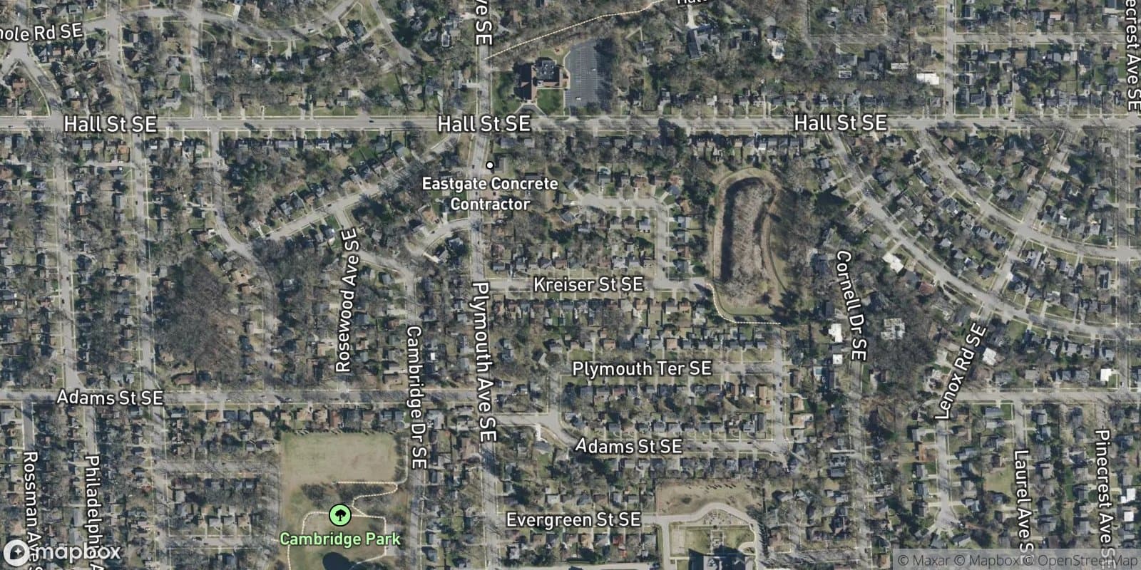 Kreiser Add — satellite view