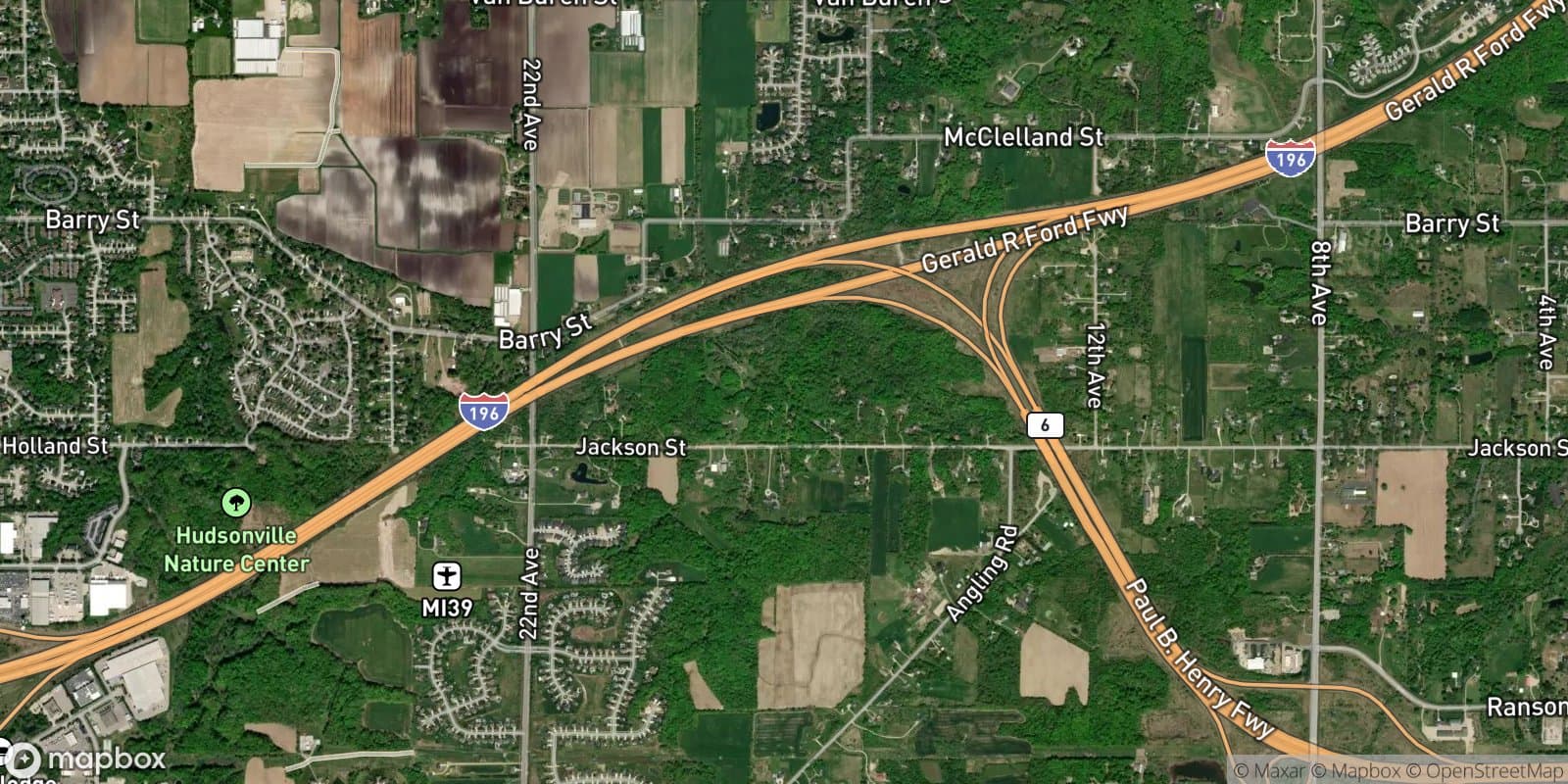 22nd Avenue & Ransom Street Area — satellite view