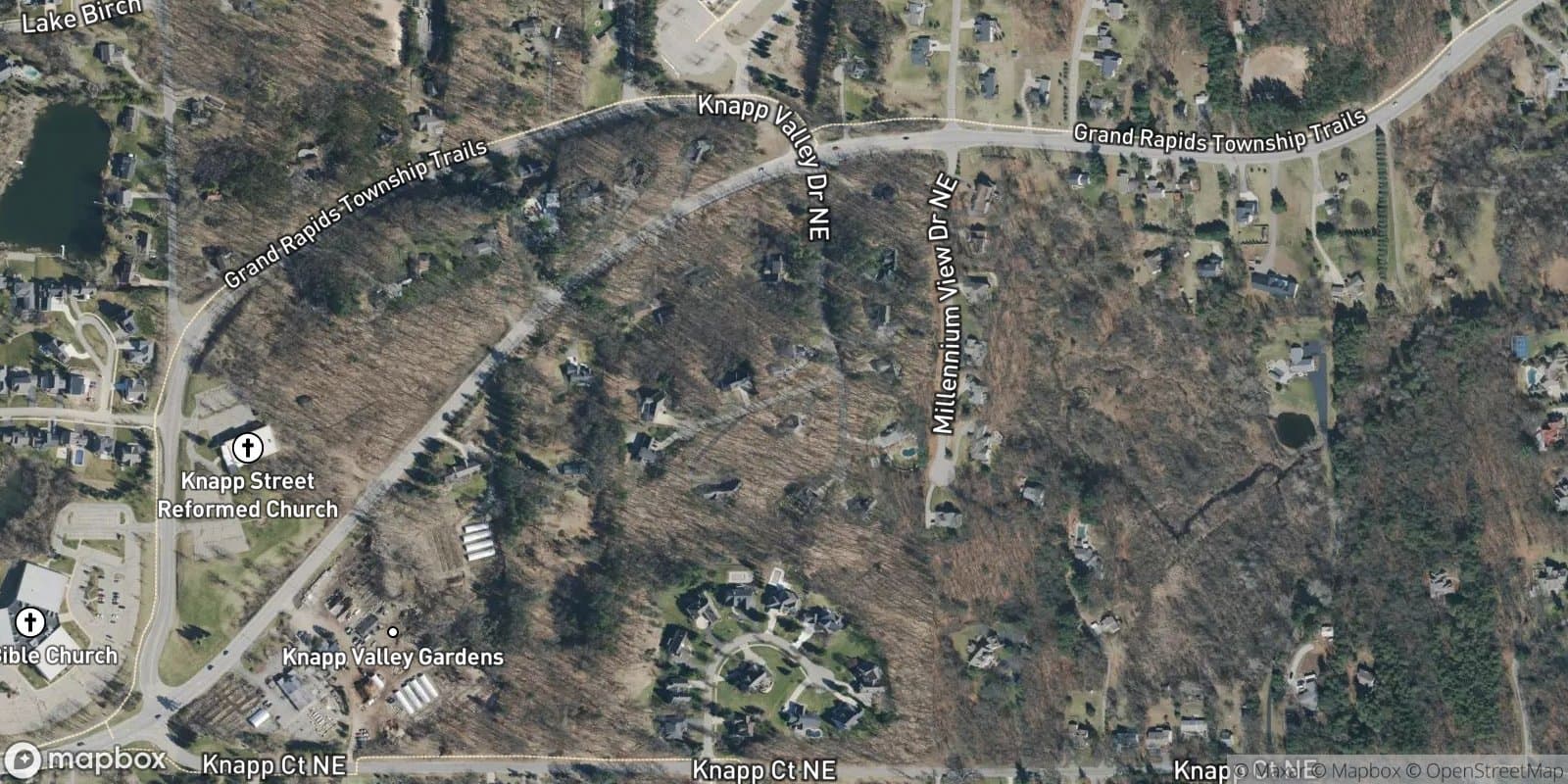 Knapp Valley Estates — satellite view
