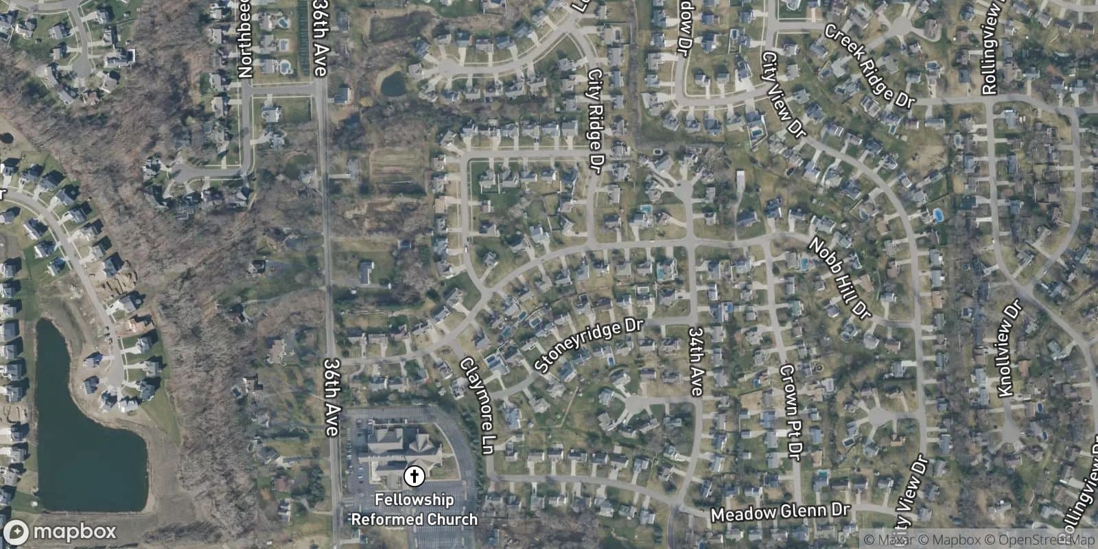 Fieldstone Estates — satellite view