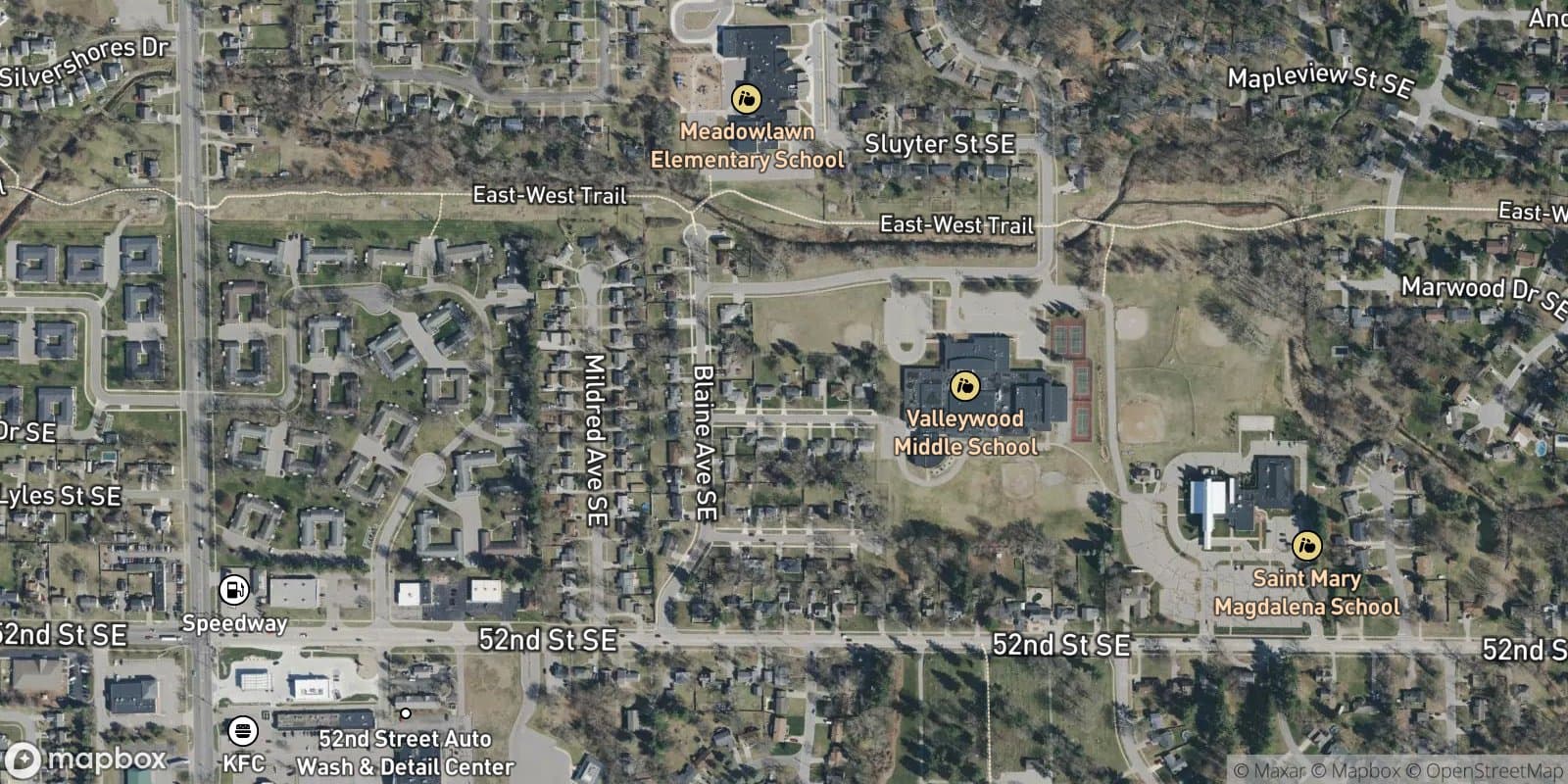 Brinks Plat No. 1 — satellite view