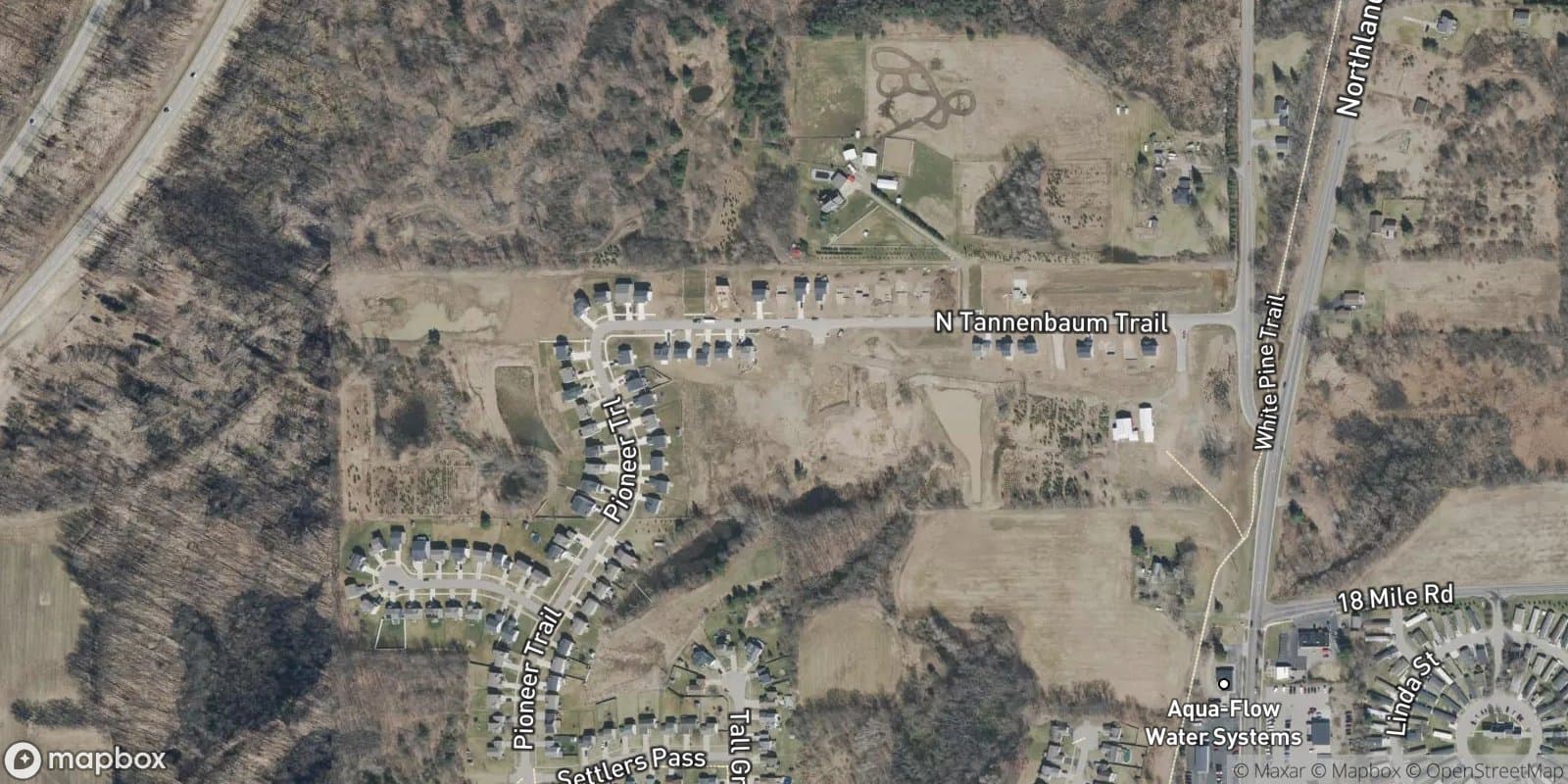 White Pine Trails — satellite view
