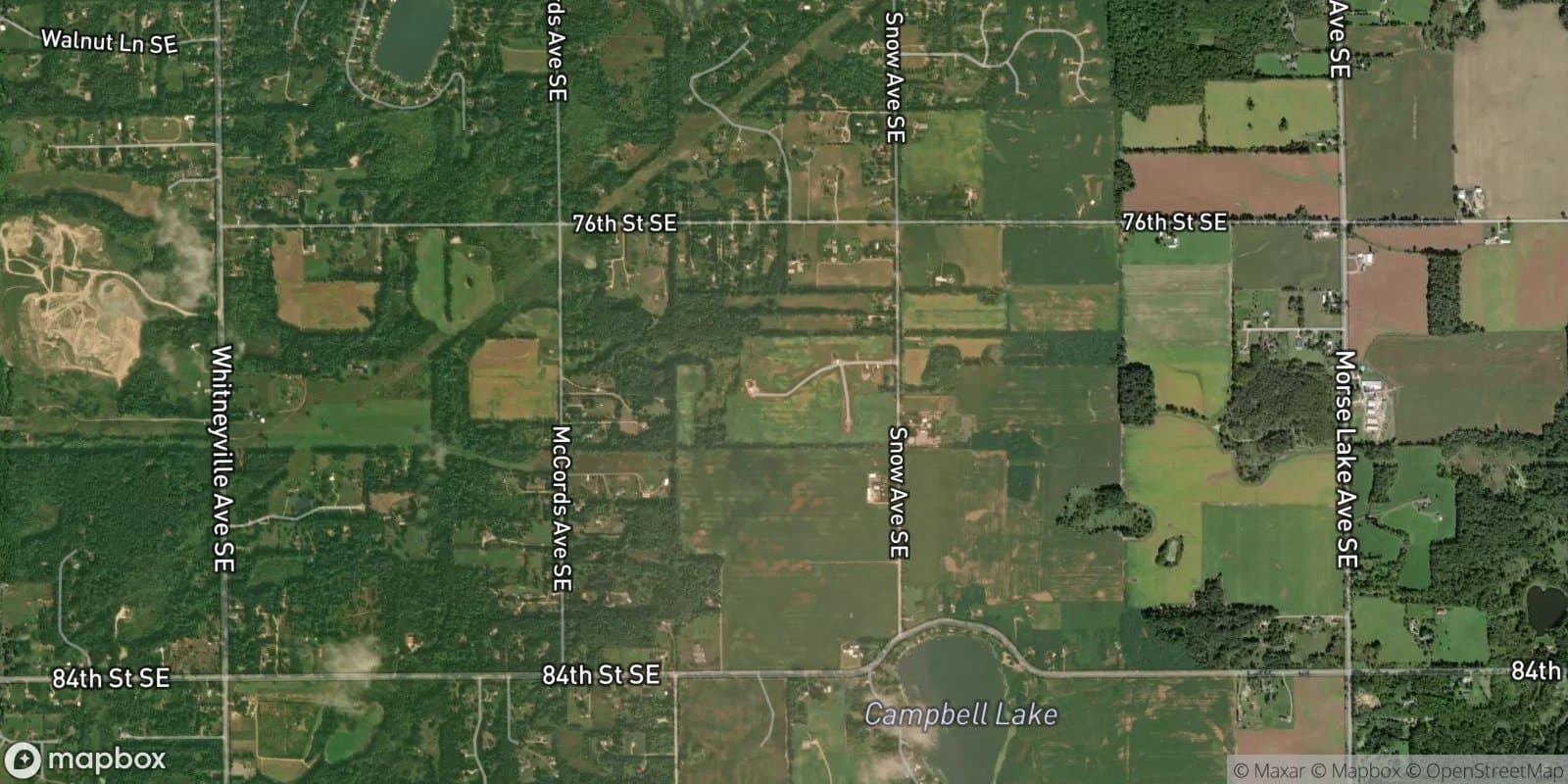 Snow Valley — satellite view