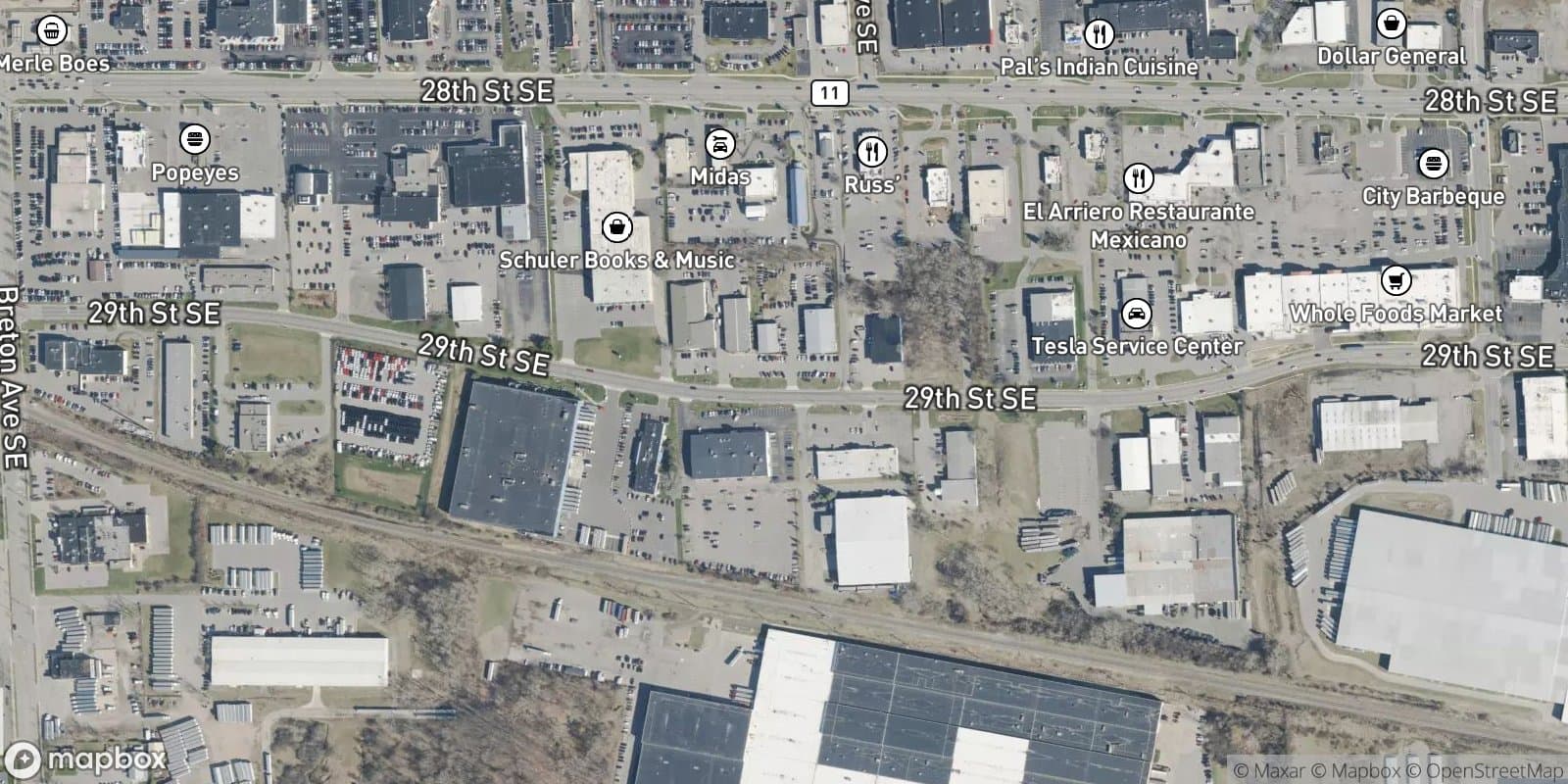 Eastwood Industrial Plat — satellite view