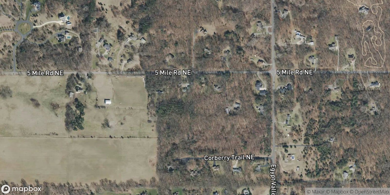 Bowman Plat — satellite view