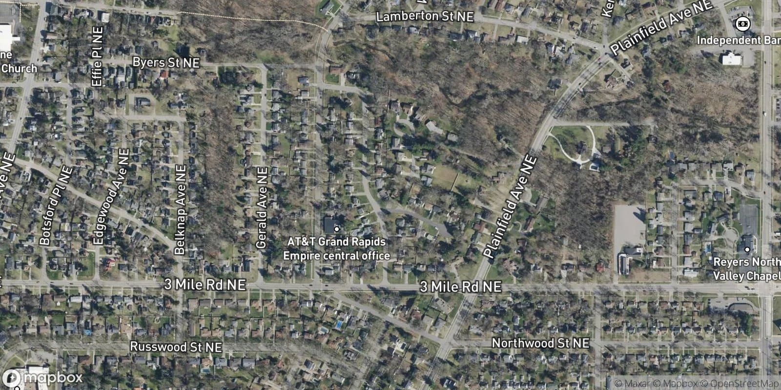 Breeze-Way Heights — satellite view