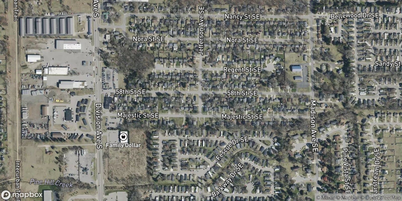 Honeywell Gardens — satellite view