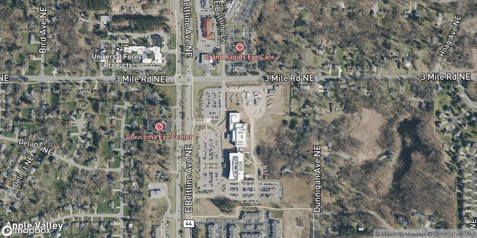 Brandau Acres — satellite view