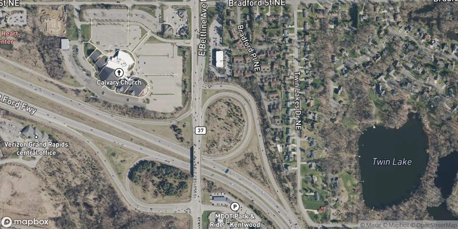 Pleasant Ridge Farms — satellite view