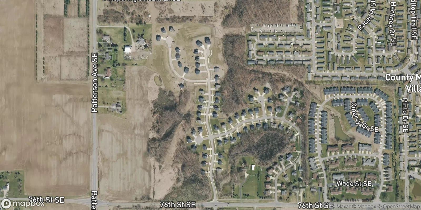 Morgan Woods West — satellite view