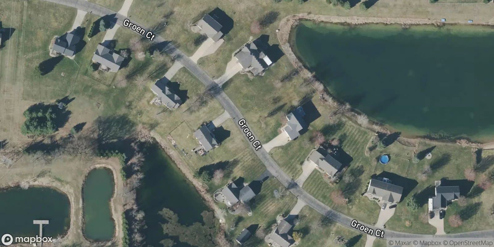 Lone Pine Estates — satellite view