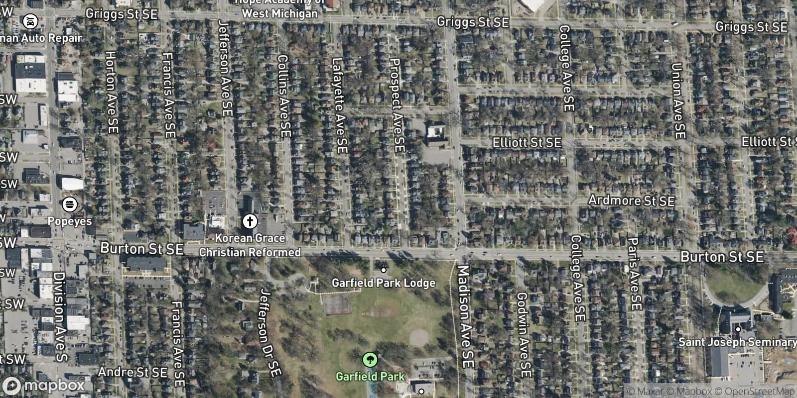 Park View Add. — satellite view