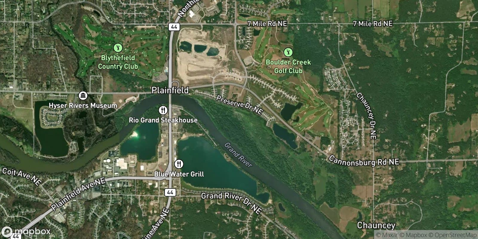 The Preserve of Boulder Creek — satellite view