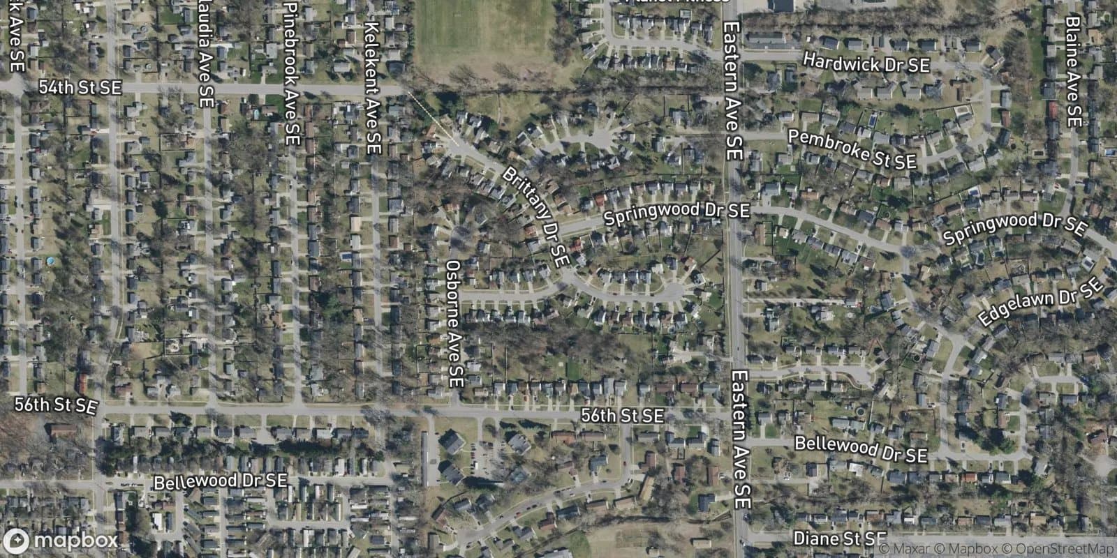 Brookview Village No.2 — satellite view