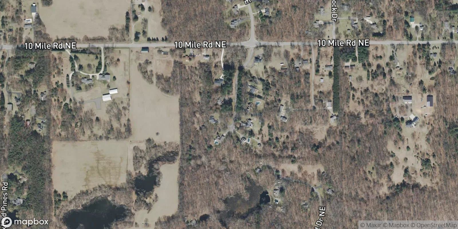 Woodcrest Condominiums — satellite view