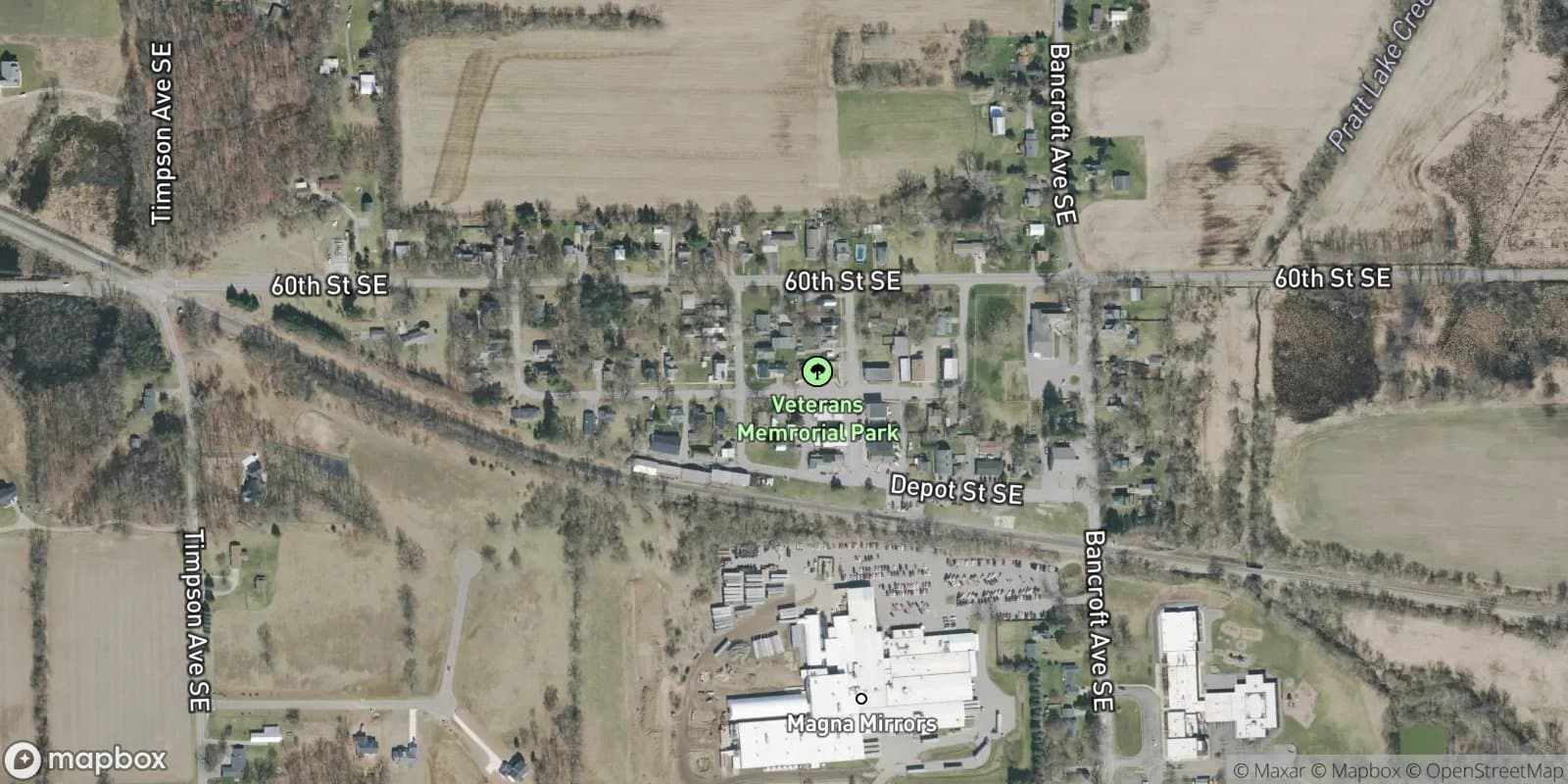 Village of Alto — satellite view