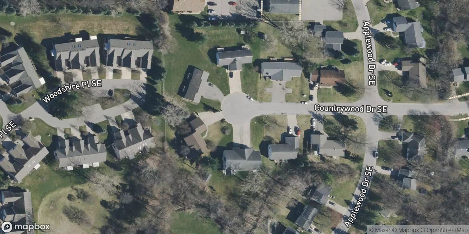 Countrywood Estates — satellite view