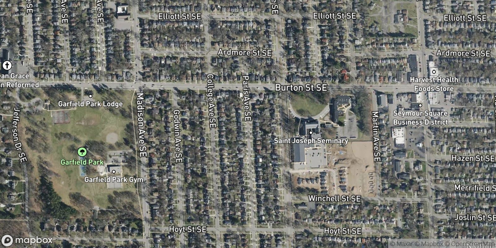 Pantlind Home Sites — satellite view