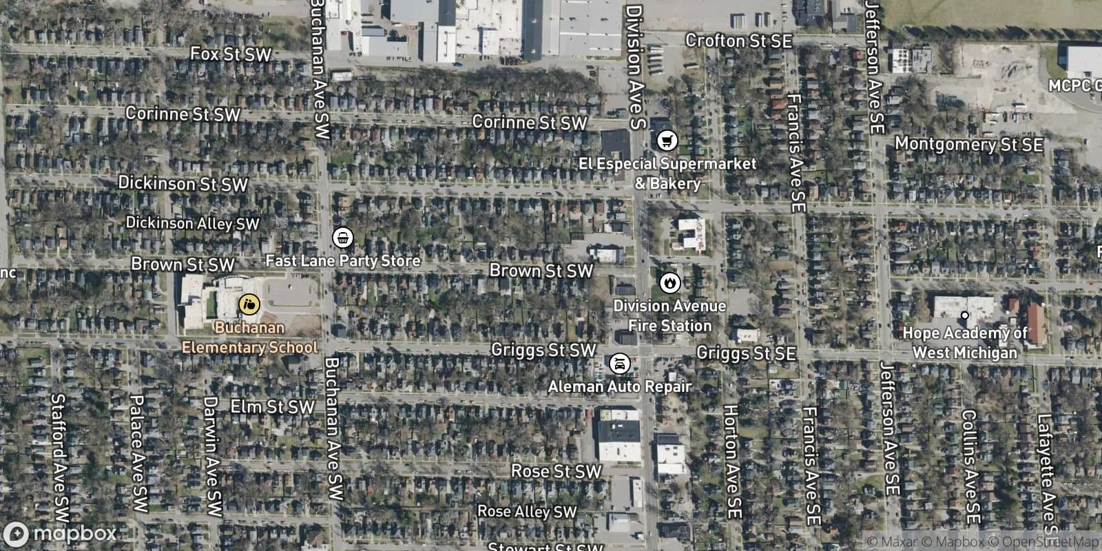 Doran'S Assessor'S Plat No.33 — satellite view