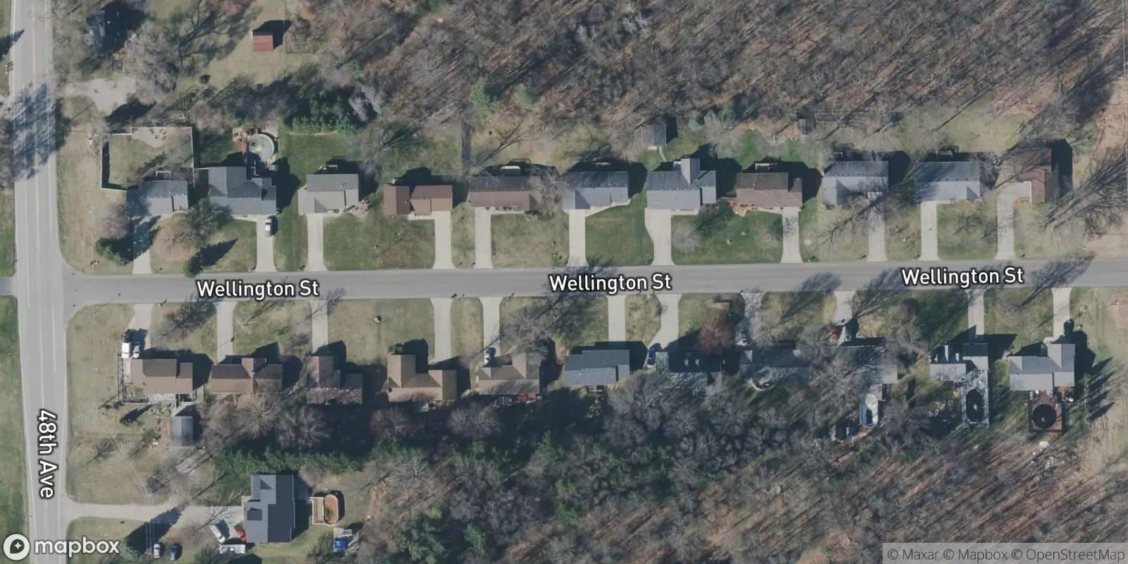 Georgetown Forest Plat No 7 — satellite view