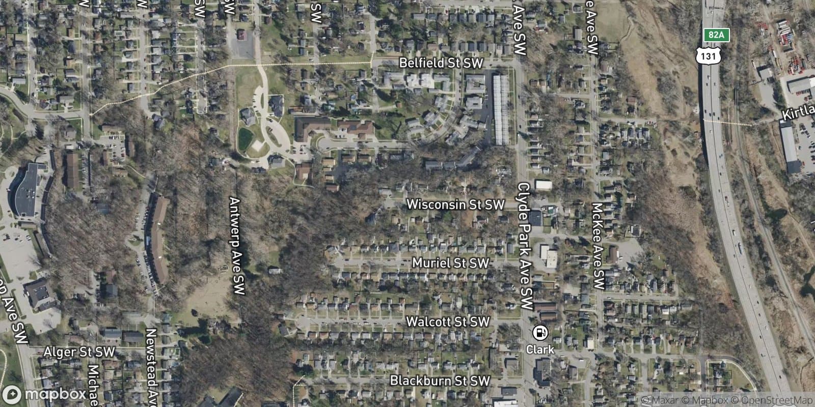 Woodland Add. — satellite view