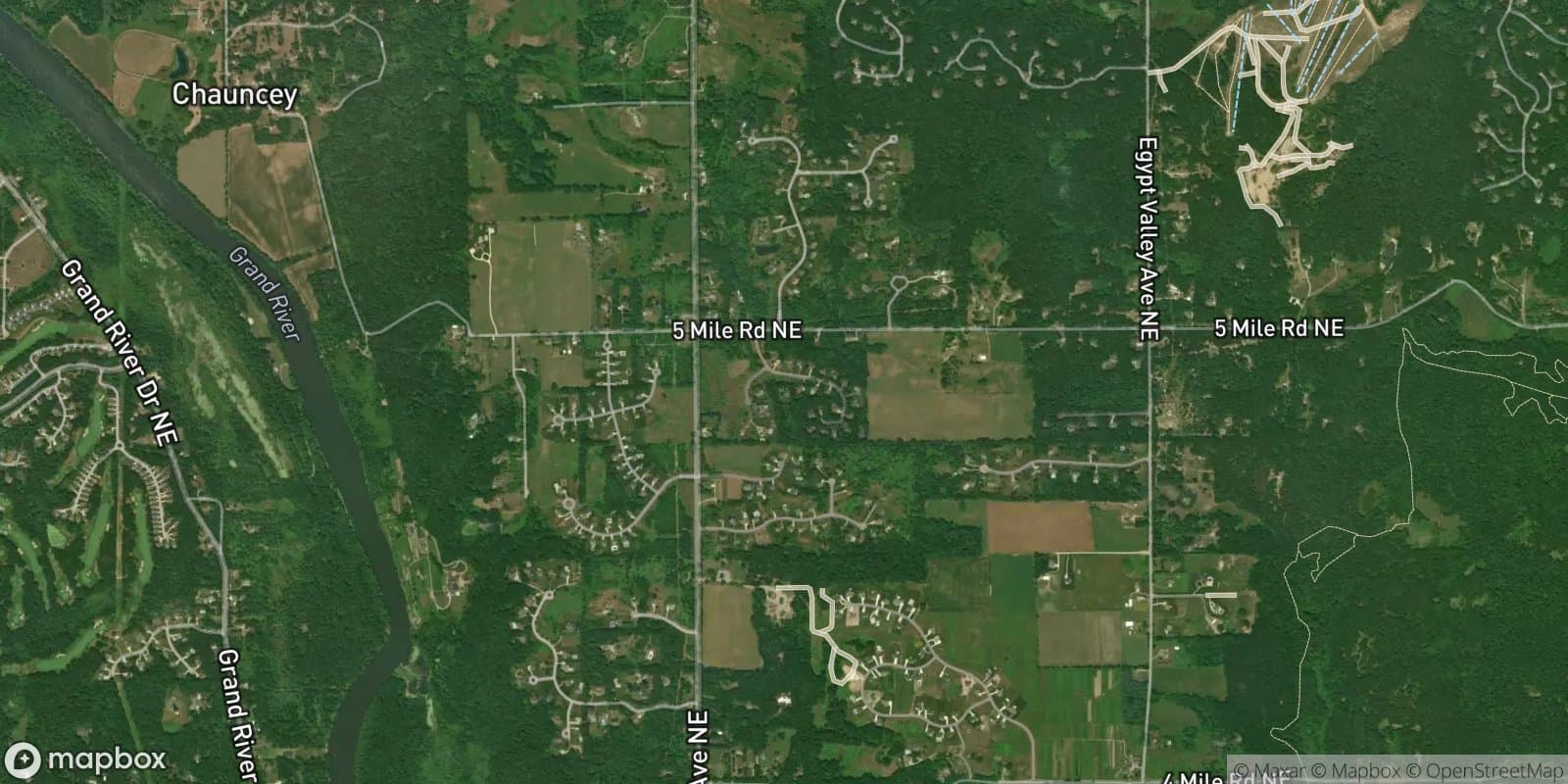 Trails East Site Condominiums — satellite view