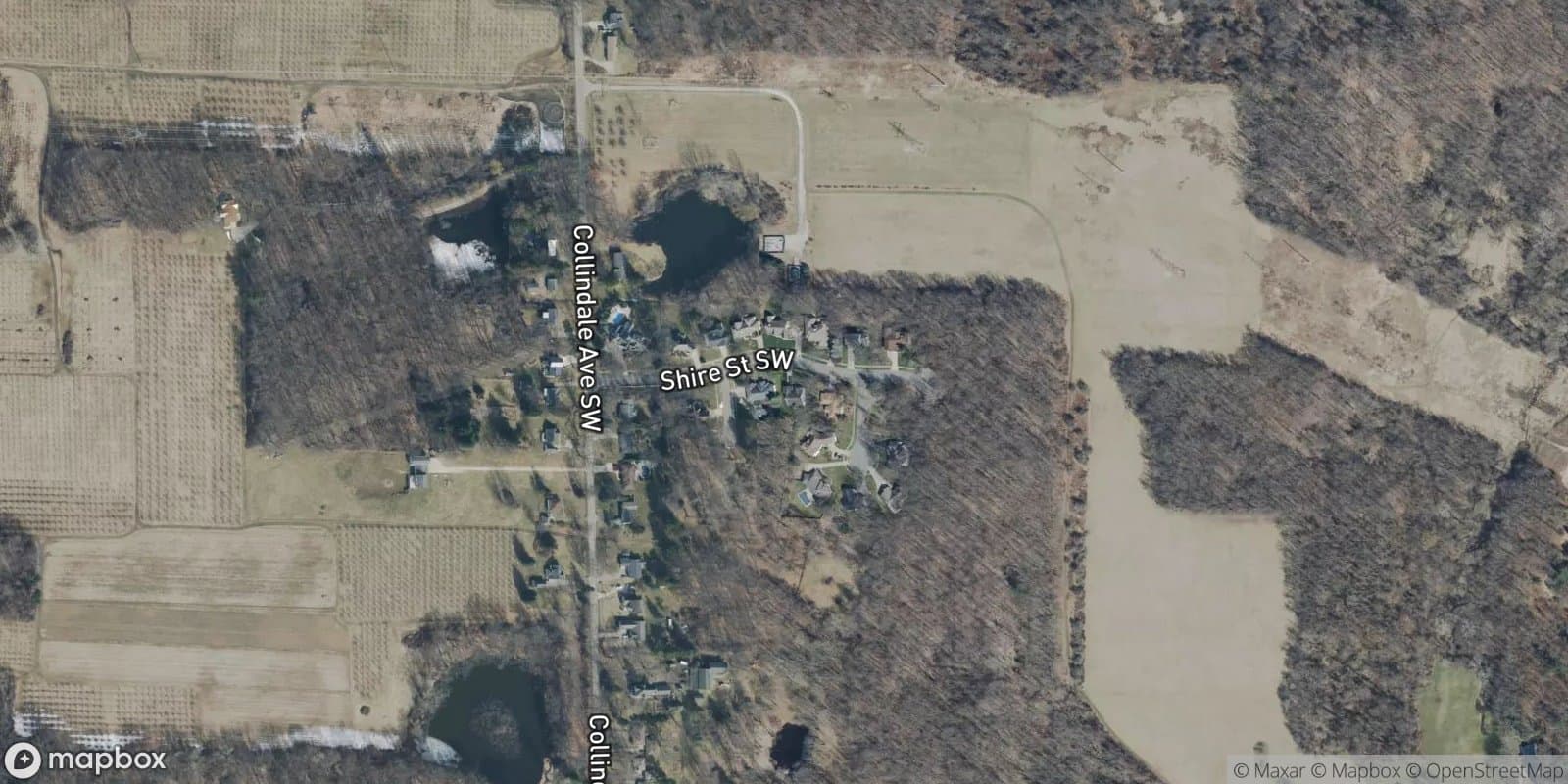 West Way Woods No.1 — satellite view