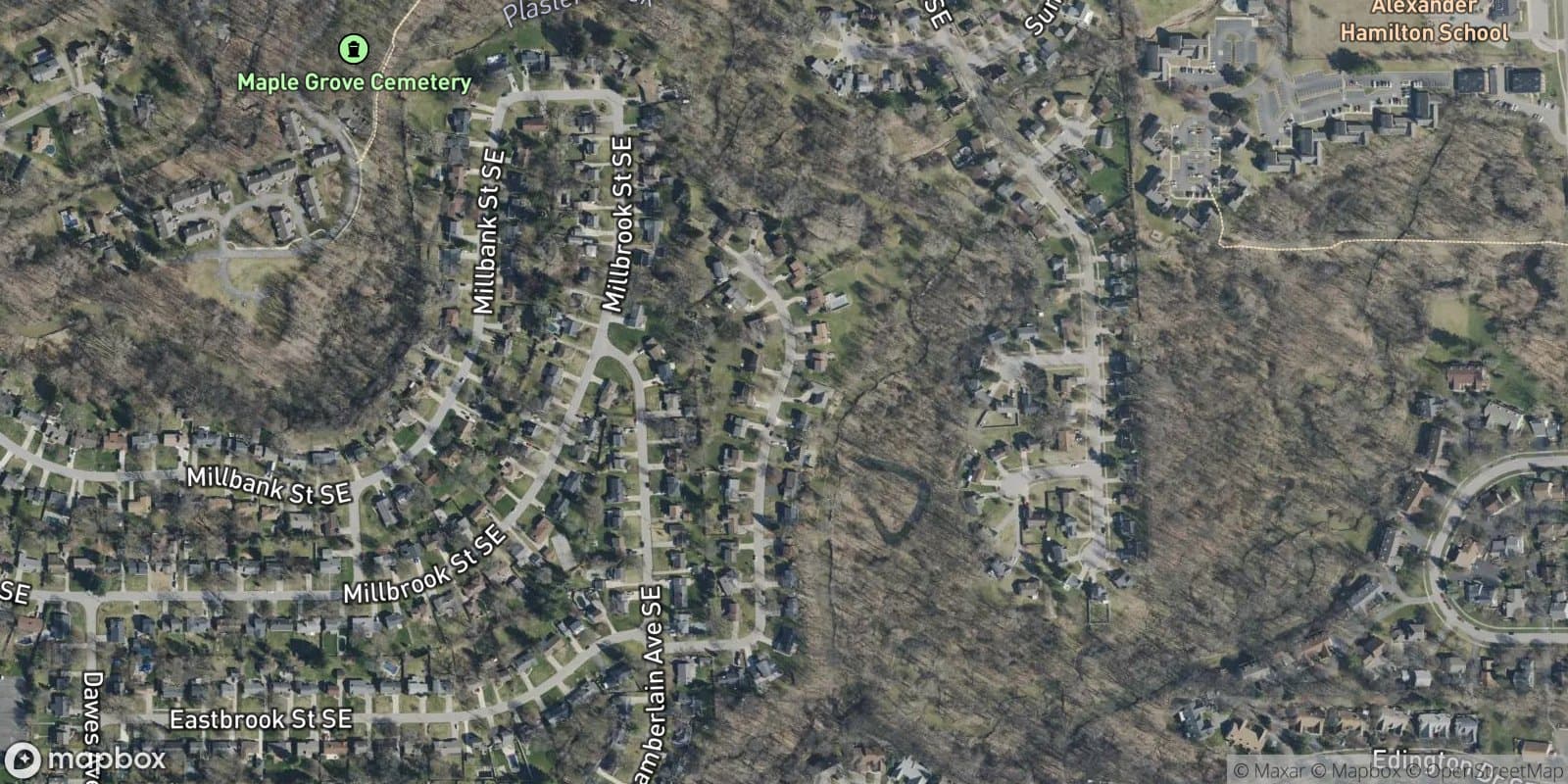 Bromley — satellite view