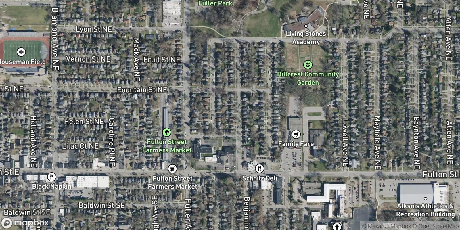 N.W. Northrops Fulton & Fuller St. Add. — satellite view