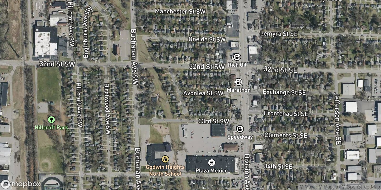 Blissfield Homes — satellite view