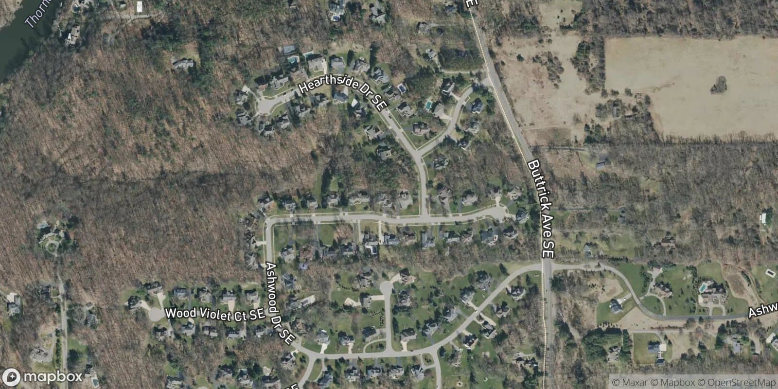 Jonathan Woods Estates — satellite view