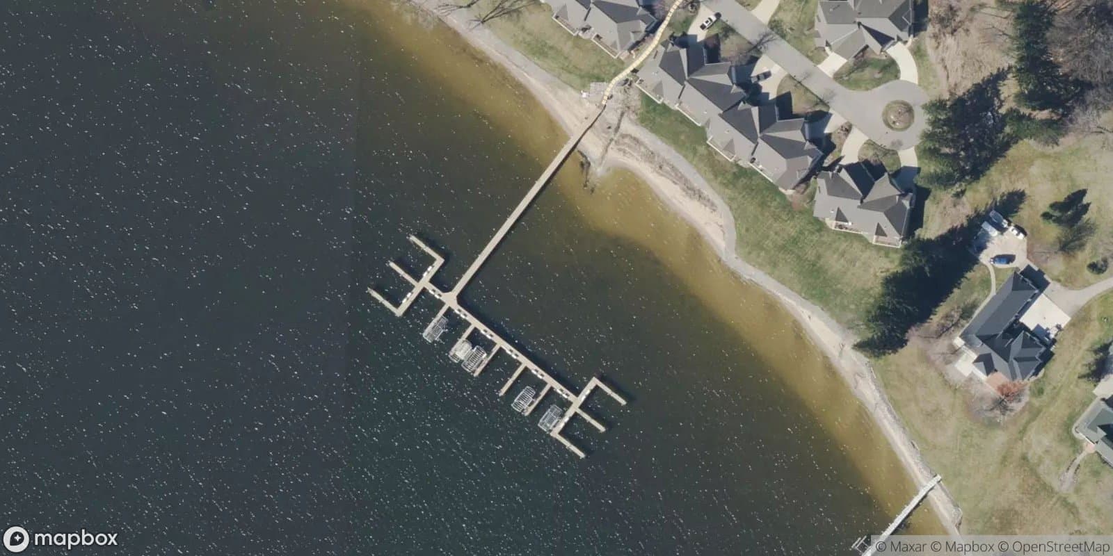THE GABLES MARINA CONDOS — satellite view