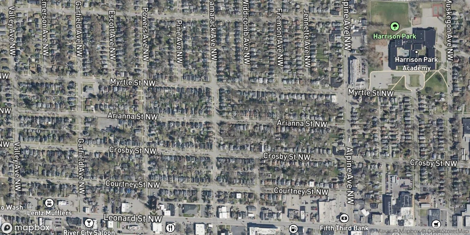 Hunters Sub. — satellite view