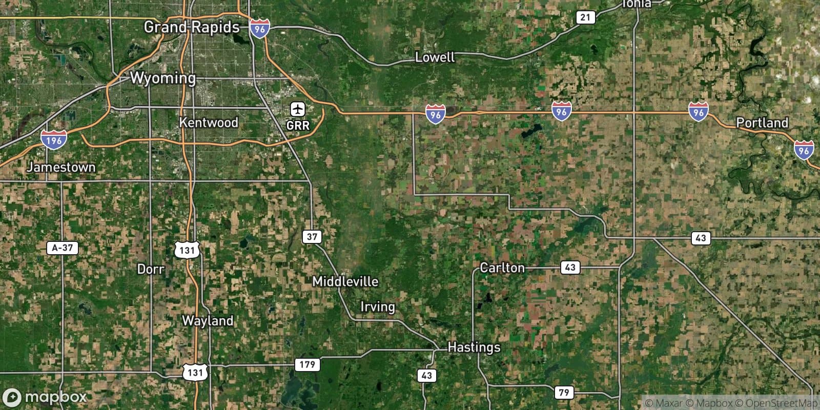 Alden Nash Ave & 100th St Area — satellite view